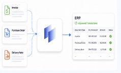 Immenzo document-to-ERP workflow preview